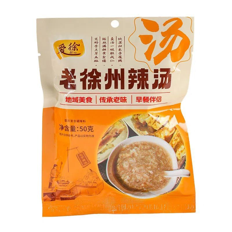 徐州辣汤料包鳝鱼鸡丝风味面筋辣汤胡辣汤特产方便速食商用爱徐