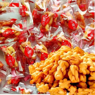 三王小麻花独立包装传统美食正宗牛肉味商务宴会佳选美味散装零食