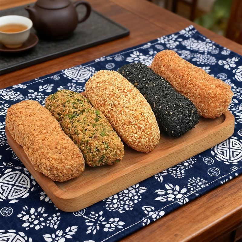 福建特产手工蓼花糖花生芝麻麻枣泉州闽南古早味点心传统老式糕点