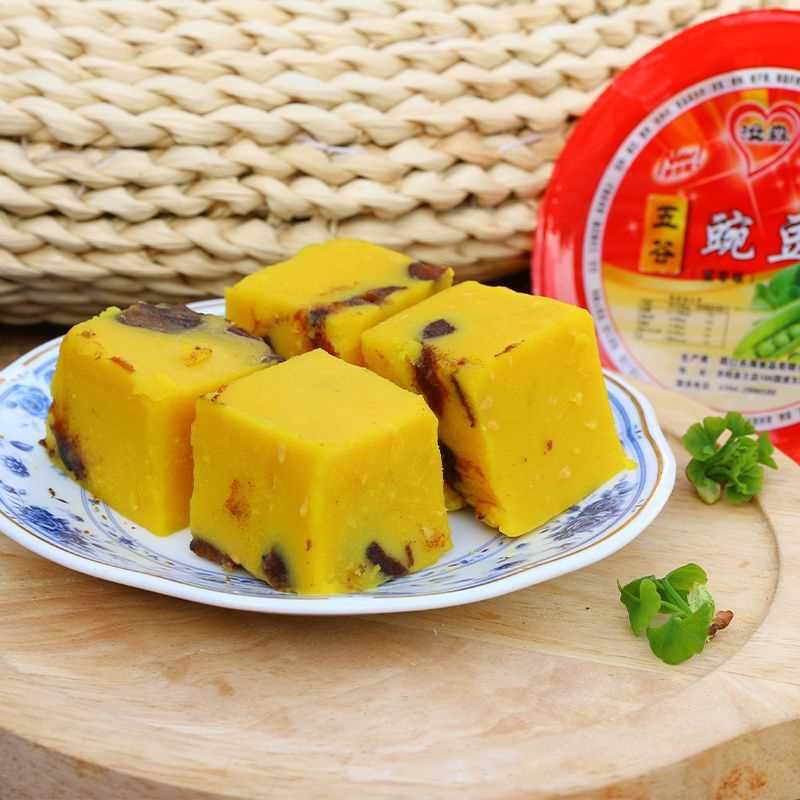 开封特色河南特产小吃纯手工豌豆糕豌豆馅豌豆沙豌豆黄