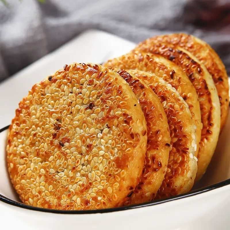 五黑麻饼重庆土麻饼传统正宗冰糖麻饼皮薄馅足便宜芝麻饼零食小吃