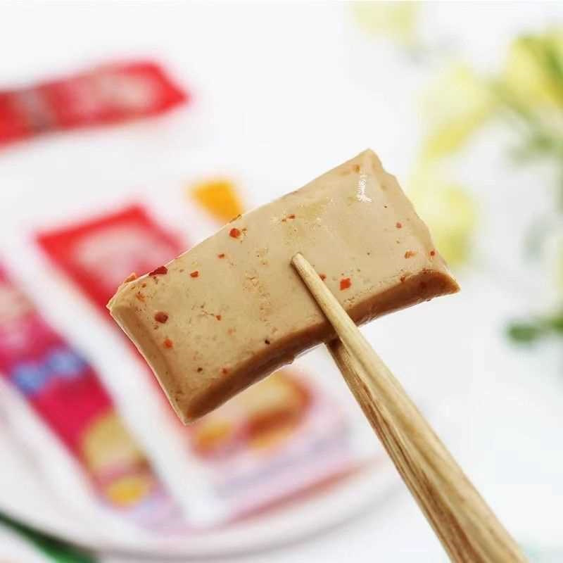 胡婆婆滋尚鸡蛋干五香香辣鸡汁多口味休闲零食食品四川特产散装