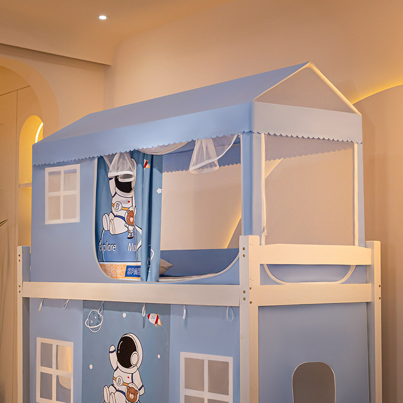 床帘蚊帐一体式遮光学生宿舍上铺支架上下铺大学通用高低床围帘,床上用品,蚊帐,淘宝优惠券,粉丝福利购,淘宝优惠卷