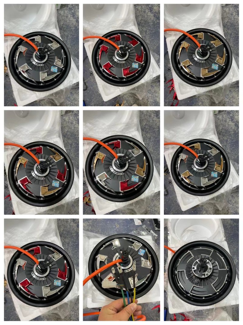全顺四代电机装饰盖12寸10寸瓦片竞技赛道版电机配件修饰盖导风罩