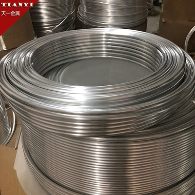 铝管5米软导油管空调冰箱制冷散热无缝空心铝管可折弯铝盘管1060