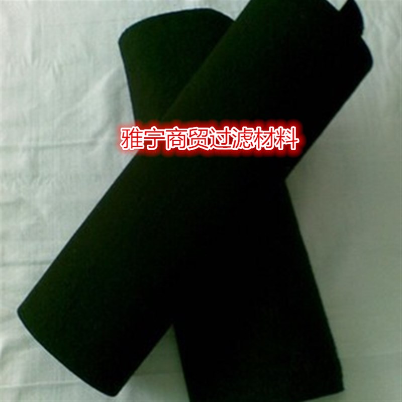 纤维状活性碳空气过滤网 除灰尘漆味净化尾气 活性炭过滤棉除异味
