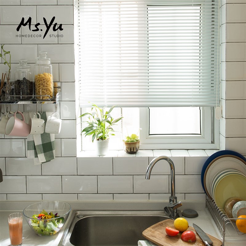 世典铝合金百叶窗 百叶窗帘 顶/侧装/内/外装 #精选配件