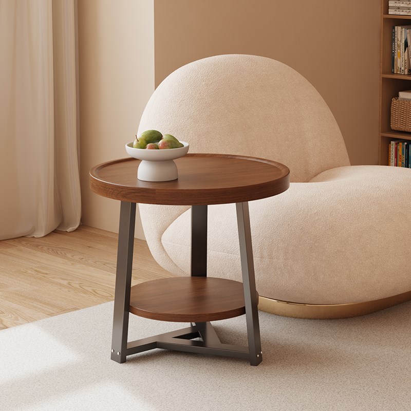 沙发边几轻奢高级感客厅可移动茶几小推车床头置物架边柜2024新款