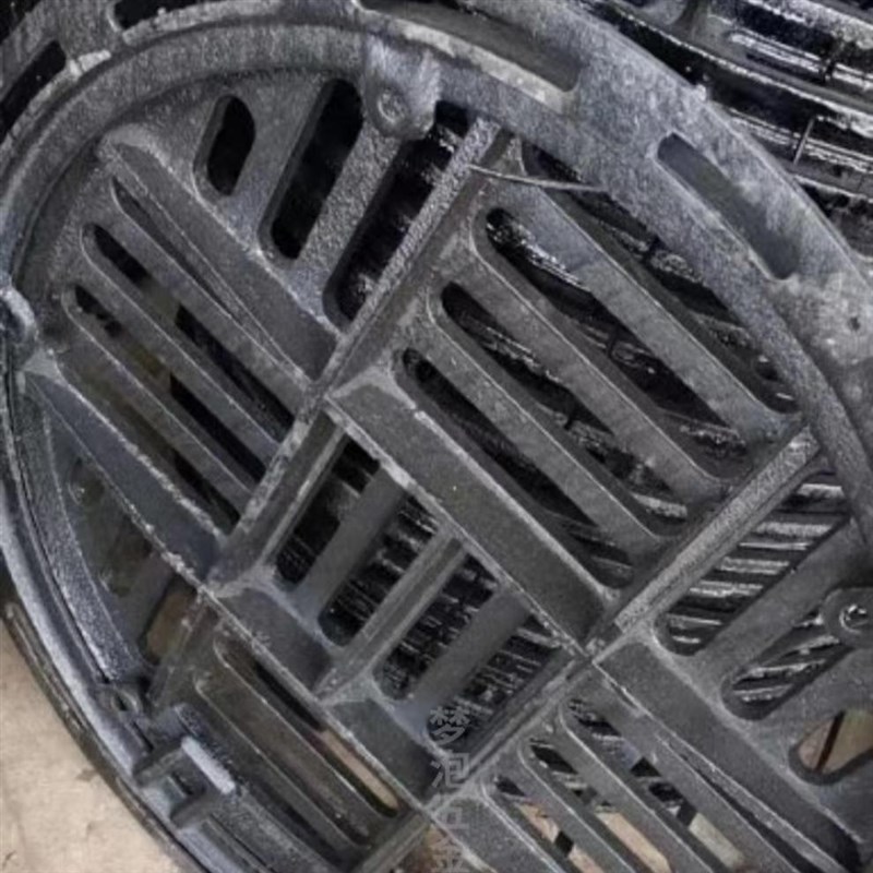 井盖网铸铁防坠网污水井下水道窨井沙井地下检查井阴井安全防护网