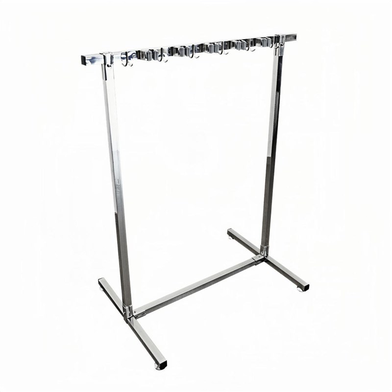 沛晴 拖把移动架子收纳卫生置地式扫把清洁挂钩不锈钢工具架商用