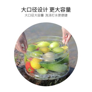 【下单立减30】可折叠水桶户外旅行便携式大容量储水桶多功能水盆