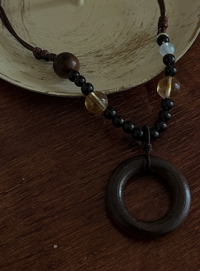 Personal Use Only「归朴 · Eunoia」原创木质项链