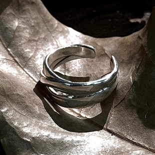 Personal Use Only「Ephemeral•流」925银戒指 可调节