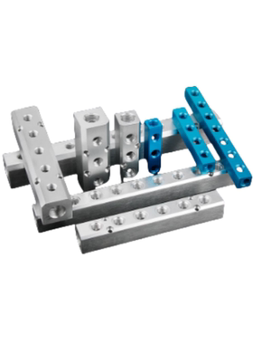 歧管块气压用连接块  KDF01/KDF02-2K/3K/4K/5K/6K-Q-G-K  高质量