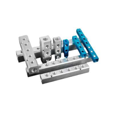 歧管块气压用连接块  KDF01/KDF02-2K/3K/4K/5K/6K-Q-G-K  高质量