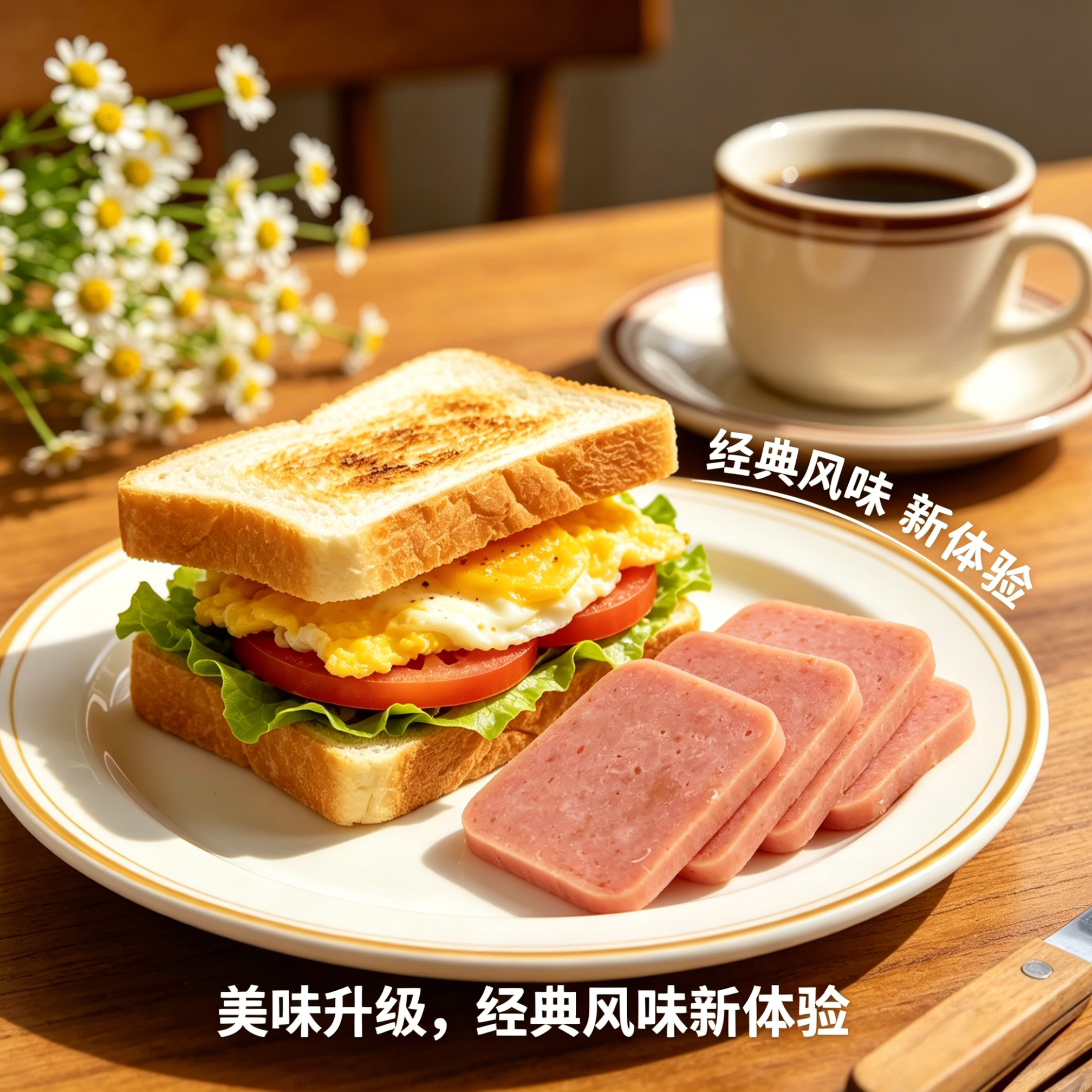 三文治火腿方火腿即食30g三明治