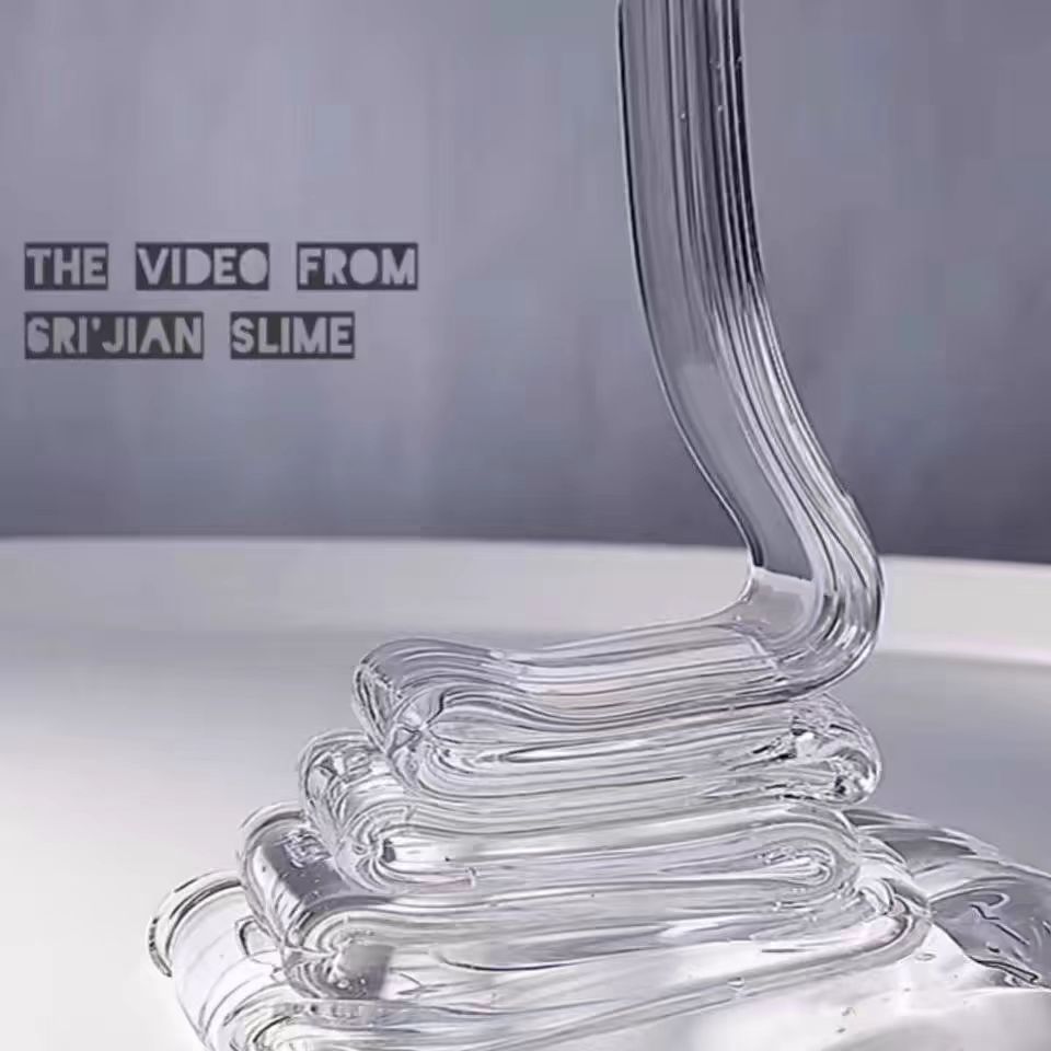 手作球填充泥500ML透明起泡胶透泰史莱姆原液便宜大袋diy成品基础