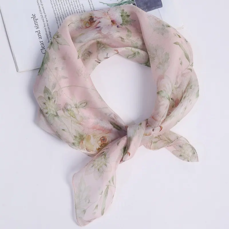 真絲小方巾絲巾女夏季2025新款