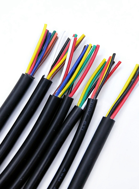 2464护套电源线16/18/20/26AWG2/3/4芯PVC镀锡线多股挤压铜线