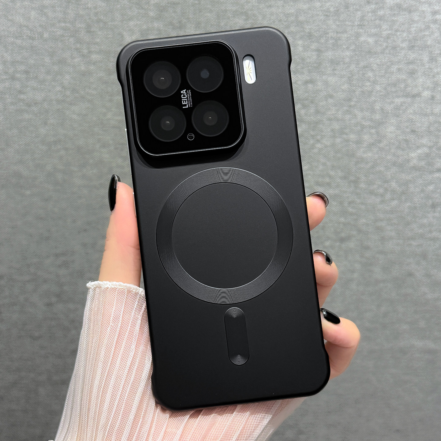 新款磁吸无边框 简约金属高级感