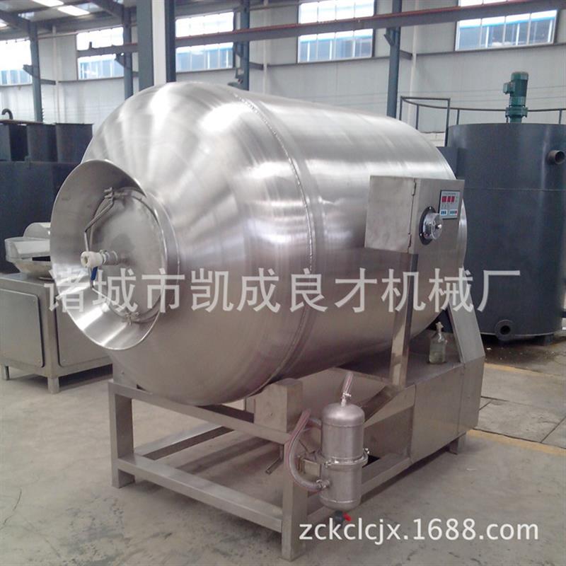 食品机械厂家 肉类真空滚揉机  小型商用滚揉机 不锈钢滚揉机