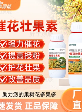叶丰绿能催花壮果素花芽分化剂专用果树催花促果细胞分裂素叶面肥