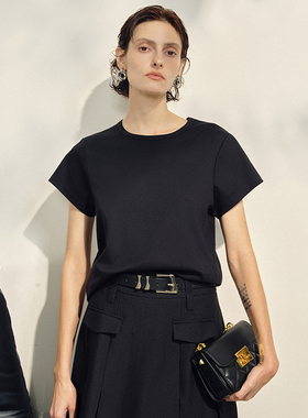 ASBR【福利】麦穗绣3A抗菌凉感匹马棉宾霸铜氨丝经典百搭短袖T恤