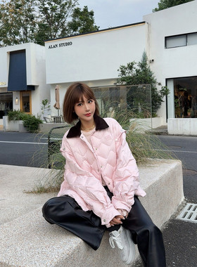 ASBR设计师款2025冬季新品可拆卸袖子90鸭绒羽绒服宽松保暖外套女