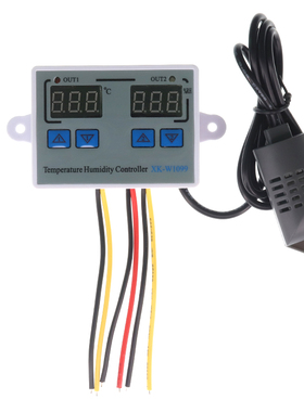 XK-W1099智能数显温湿度控制器可调微电脑控制开关控高精度温湿仪