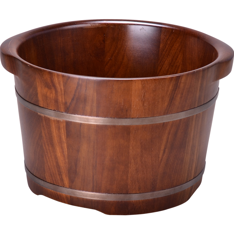 木风花梨木泡脚木桶家用洗脚足浴木盆木质过小腿高深桶足疗按摩盆