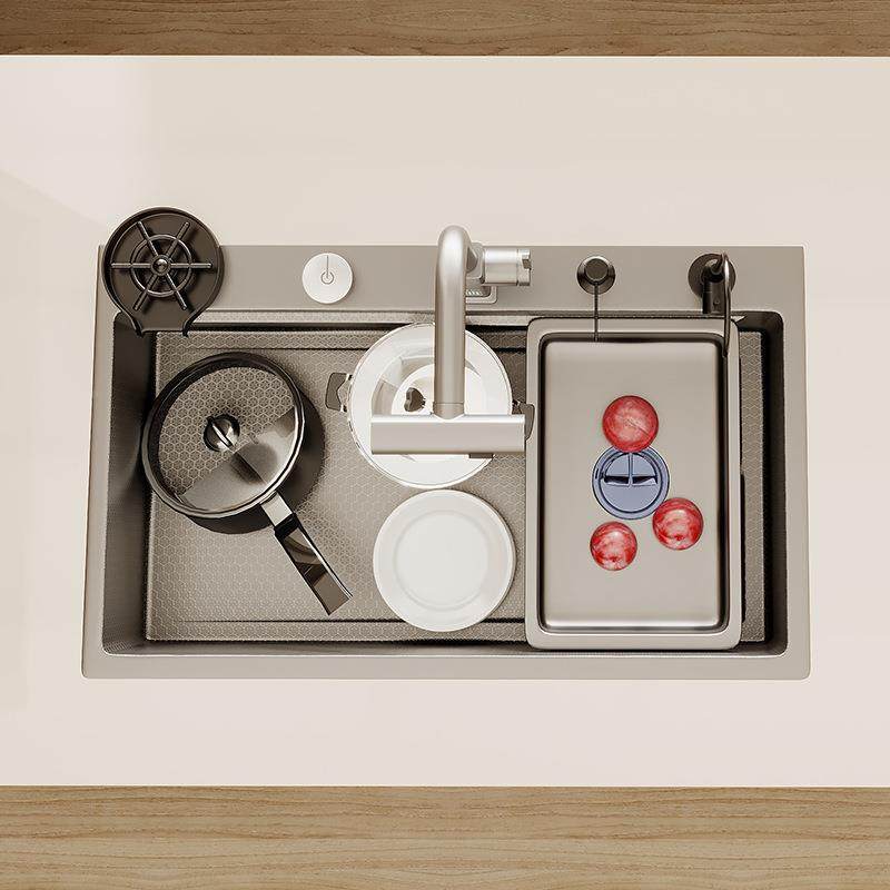 4M厚M蜂窝压Y12纹孔厨房水槽SUS304板不5锈钢大单槽洗菜洗碗槽盆Y,家装主材,水槽单品,淘宝优惠券,粉丝福利购,淘宝优惠卷