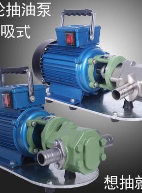 WCB齿轮自吸电动抽油泵油/高扬大流量高粘度JOQ抽油泵/机抽油式程