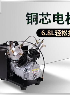 TUXNG双缸高压打气机30m0pa 微型款 电双缸微型动充气泵45I00psi