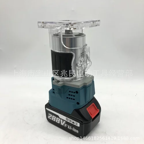 无刷修边机充电板材开槽机锂电