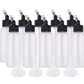 喷笔下壶双动耐腐蚀颜料瓶TD 02PSP满容量65ml加4个漏斗