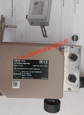 萨姆森SAMSON 阀 阀体：324101 EN-JL1040DN100PN16 06BJ05124 PO