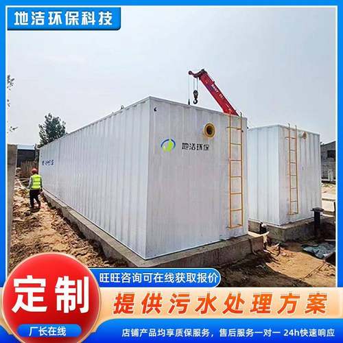 一体化生活污水旅游景区排放污水处理器碳钢地埋污水处理设备