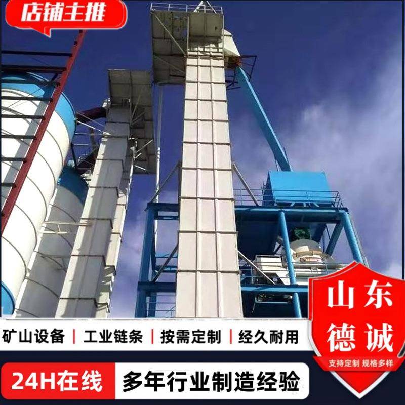 厂家供应NE0斗式提升机干粉腻子上料垂直输送机斗式物料提升机