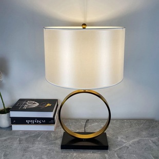 高端床头灯 饰家用简约北欧风格 轻奢现代美式 台灯客厅卧室床头柜装