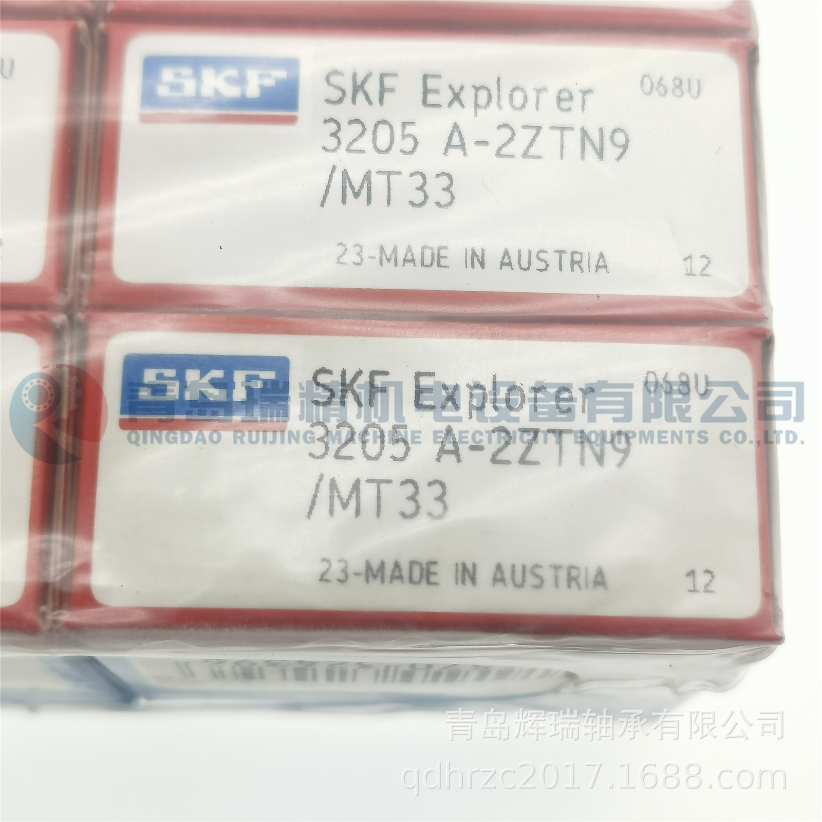 S-K-F 双列角接触球轴承 3205A-2ZTN9/MT33 25mm X 52mm X 20.6mm