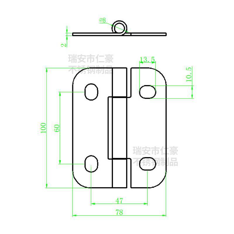 直供CL253-27工业铰链生久铰链机箱机柜设备黑色合页厂家批发