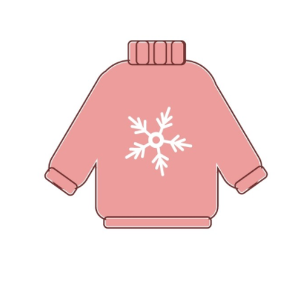 thumbnail for White strung black sweater 41082806146 chest