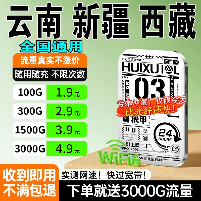 【全国通用】2025新款随身WiFi6+