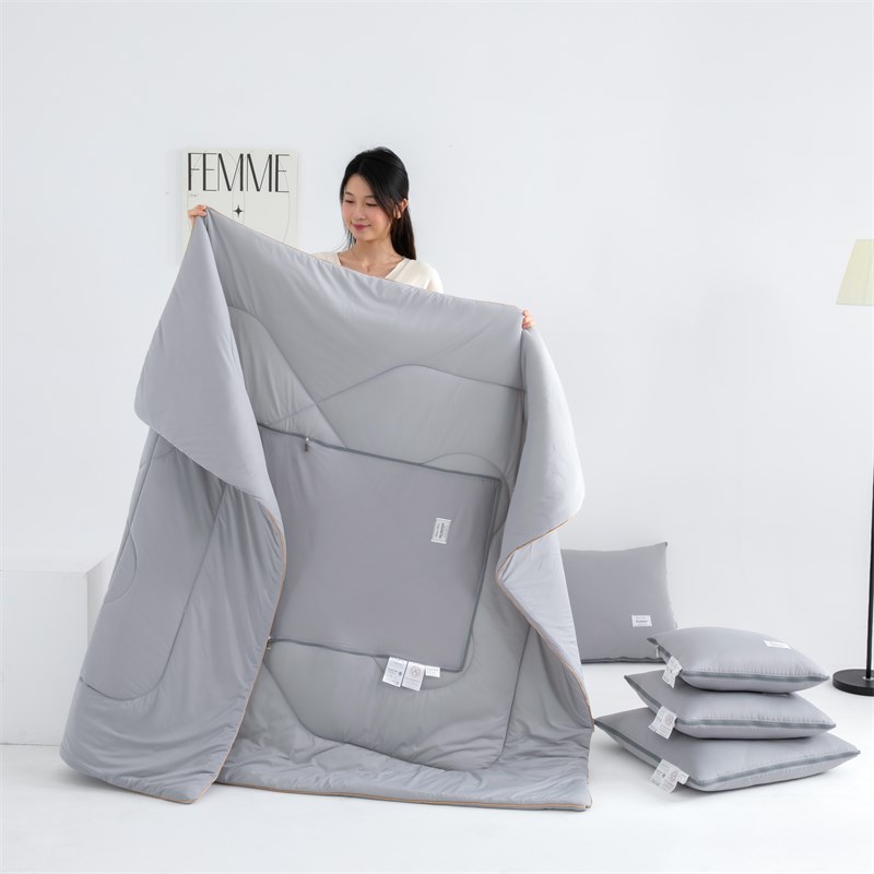 A类/凉感丝 抱枕车用被子两用毯子二合一2025新款午睡车载枕头被