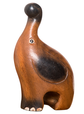 泰国工艺品木头大象摆件东南亚实木家居装饰品客厅酒柜书架小摆设