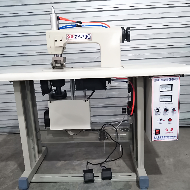 厂家直供超声波单电机花边机超声波缝合机无纺布封口机