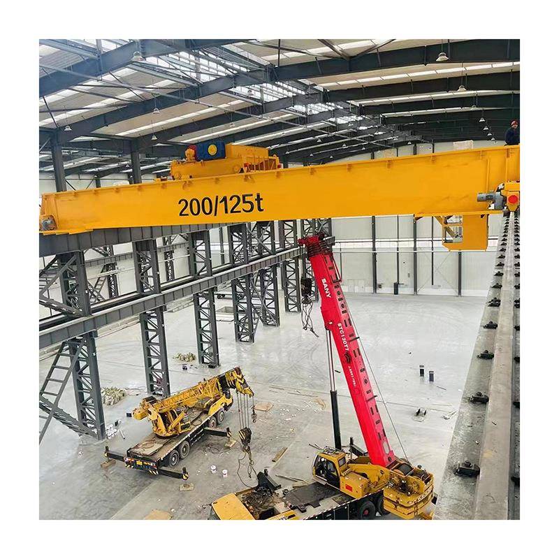 航车工厂生产双梁起重机工厂车间用20吨0吨电动双梁起重机