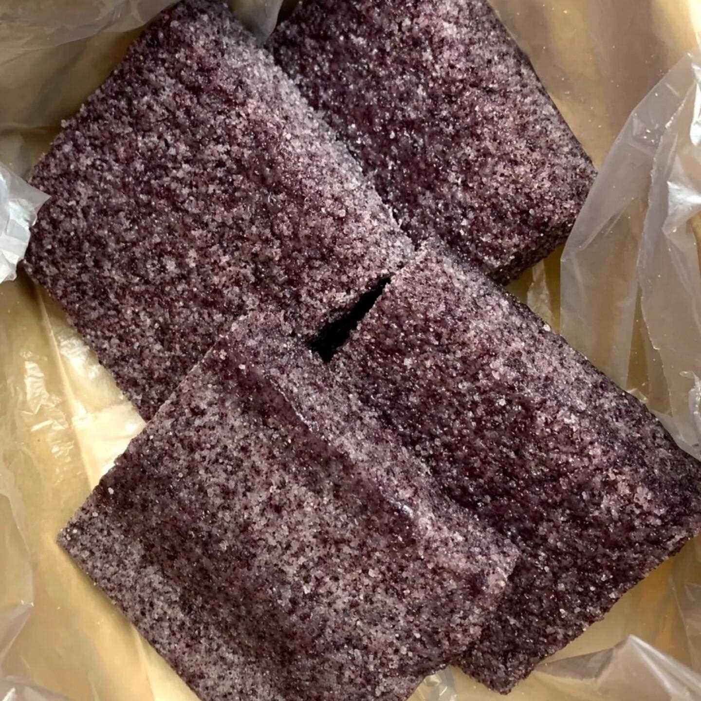 新疆包邮早餐黑米糕糯叽叽糕点糯米糕杂粮黑米蒸糕软糯老式米糕半