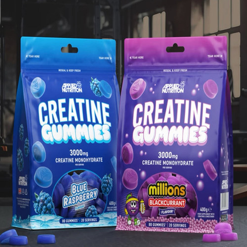 Applied Nutrition奥博力肌酸软糖3000mg素食软糖80粒