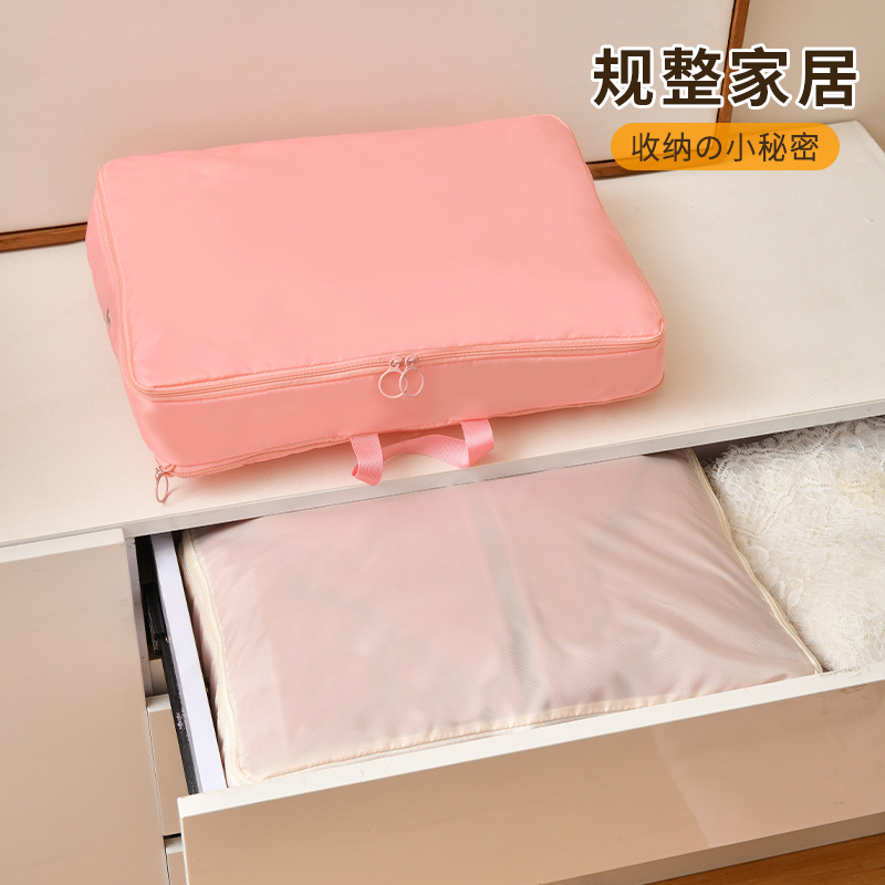 爆款羽绒服压缩收纳袋大容量衣服收纳包生活用品整理袋旅行包